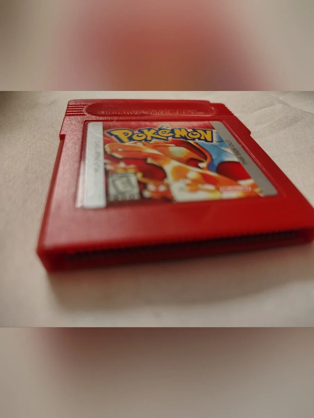 Pokémon Red Version Nintendo Game Boy Cartridge Authentic Tested